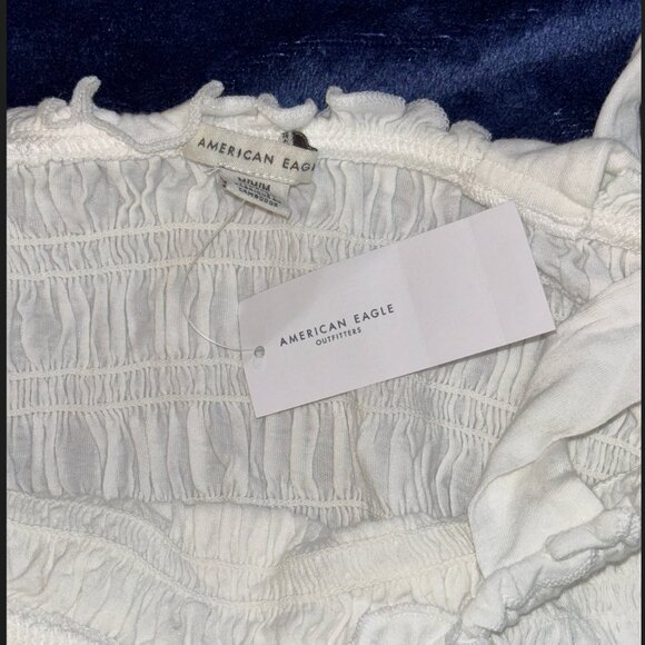 American Eagle Smocked Crop Top - Picture 4 of 4